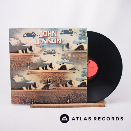John Lennon Mind Games LP Vinyl Record - Front Cover & Record