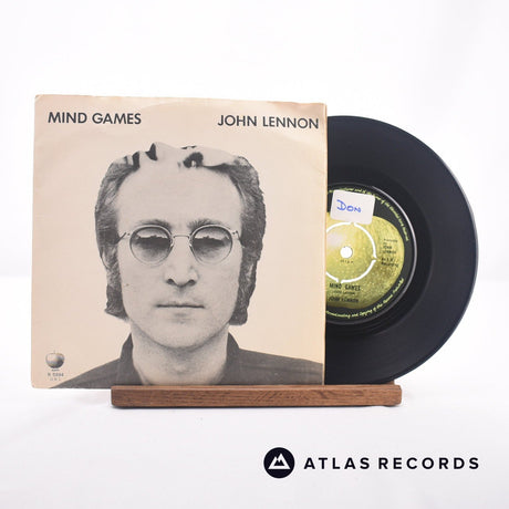 John Lennon Mind Games 7" Vinyl Record - Front Cover & Record