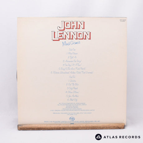John Lennon - Mind Games - Reissue LP Vinyl Record - EX/EX