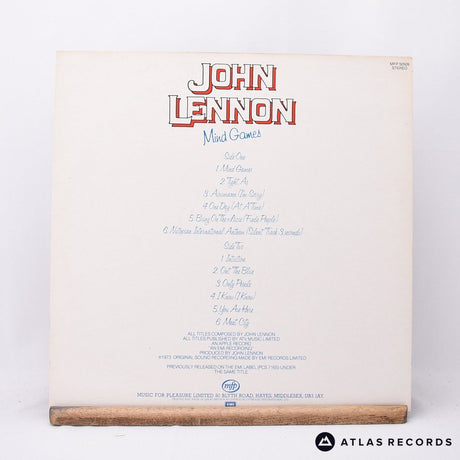 John Lennon - Mind Games - Reissue LP Vinyl Record - EX/EX