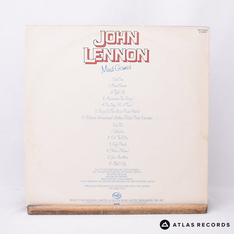 John Lennon - Mind Games - Reissue LP Vinyl Record - VG+/EX