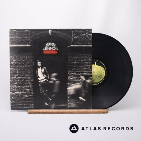 John Lennon Rock 'N' Roll LP Vinyl Record - Front Cover & Record