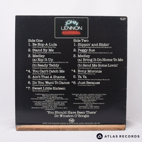John Lennon - Rock 'N' Roll - Htm Reissue LP Vinyl Record - EX/EX