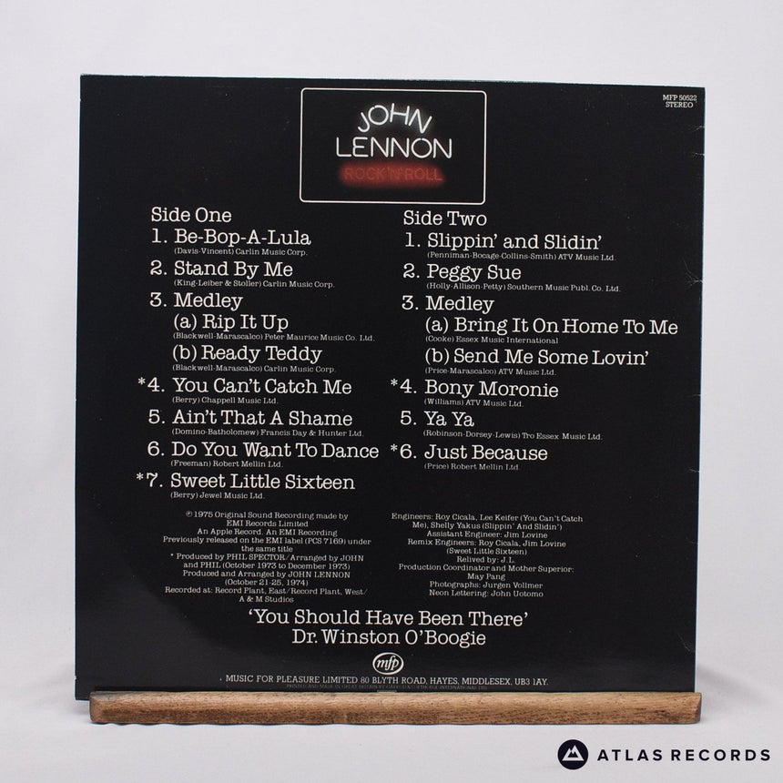John Lennon - Rock 'N' Roll - Reissue LP Vinyl Record - EX/EX