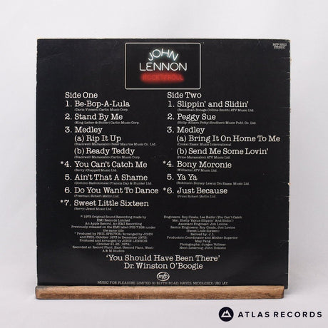 John Lennon - Rock 'N' Roll - Reissue LP Vinyl Record - VG+/VG+