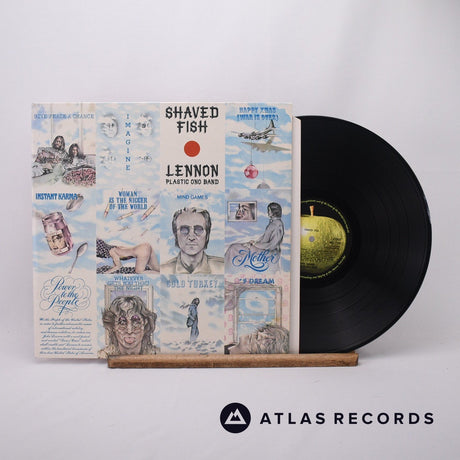 John Lennon Shaved Fish LP Vinyl Record - Front Cover & Record