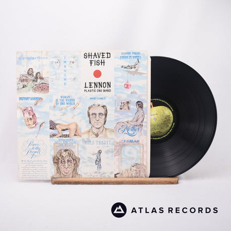 John Lennon Shaved Fish LP Vinyl Record - Front Cover & Record