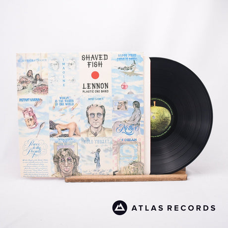 John Lennon Shaved Fish LP Vinyl Record - Front Cover & Record