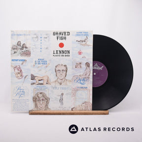 John Lennon Shaved Fish LP Vinyl Record - Front Cover & Record
