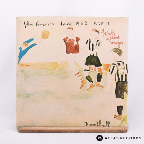 John Lennon - Walls And Bridges - Booklet A 8-10-74 LP Vinyl Record - VG+/EX