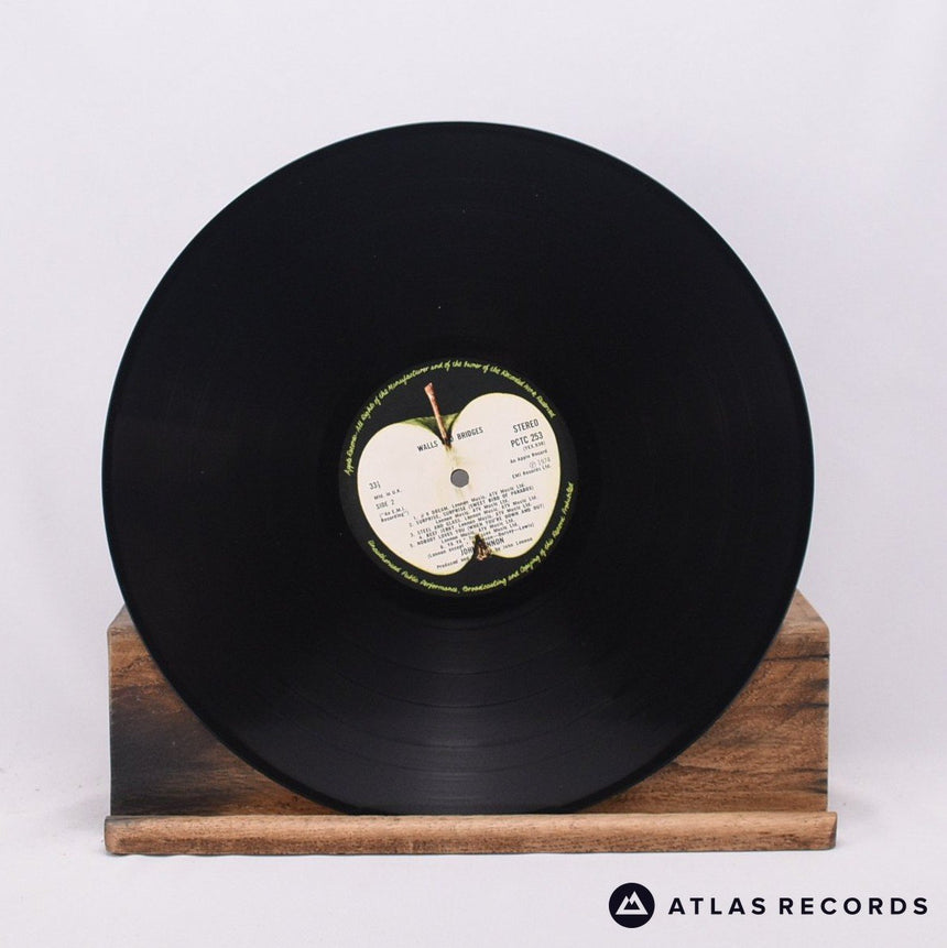 John Lennon - Walls And Bridges - Die-Cut Sleeve LP Vinyl Record - VG+/EX