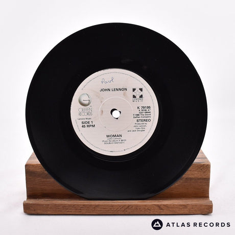 John Lennon - Woman - 7" Vinyl Record - EX/EX