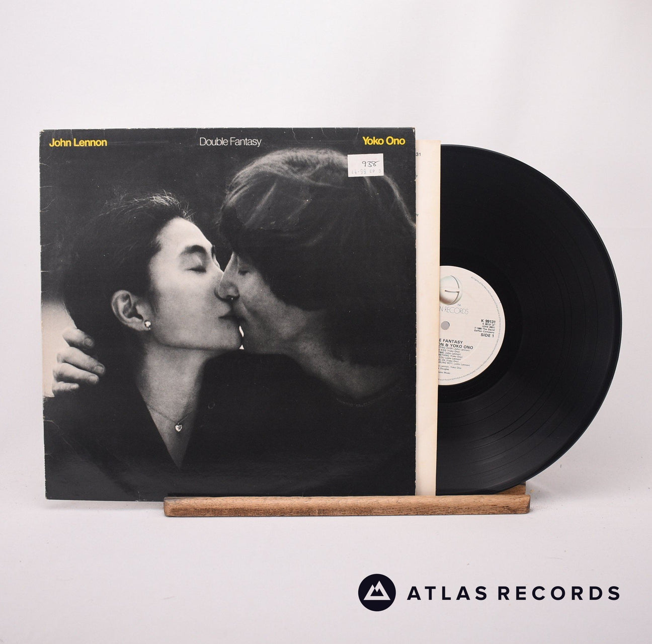 John Lennon & Yoko Ono Double Fantasy LP Vinyl Record - Front Cover & Record