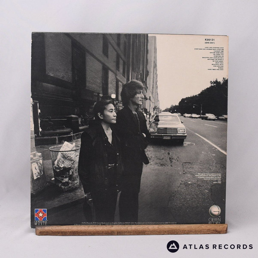 John Lennon & Yoko Ono - Double Fantasy - LP Vinyl Record - VG+/EX