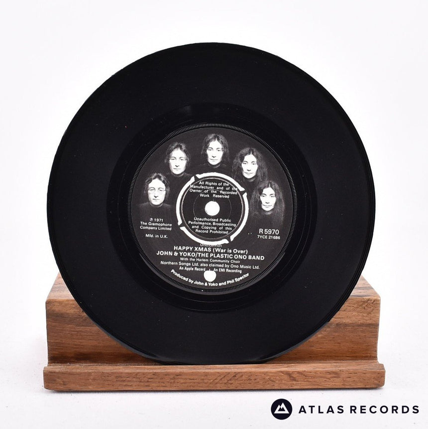 John Lennon & Yoko Ono - Happy Xmas - 7" Vinyl Record - EX/VG+