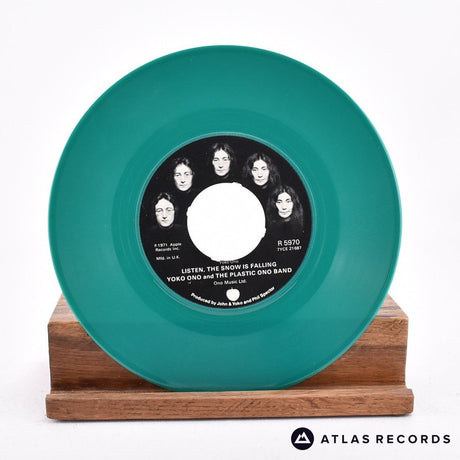 John Lennon & Yoko Ono - Happy Xmas - Green 7" Vinyl Record - EX