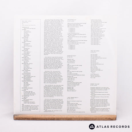 John Lennon & Yoko Ono - Milk And Honey - Gatefold LP Vinyl Record - EX/EX