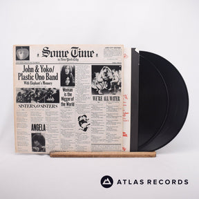 John Lennon & Yoko Ono Some Time In New York City 2 x LP Vinyl Record - Front Cover & Record