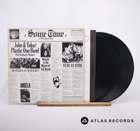 John Lennon & Yoko Ono Some Time In New York City 2 x LP Vinyl Record - Front Cover & Record