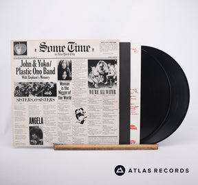 John Lennon & Yoko Ono Some Time In New York City 2 x LP Vinyl Record - Front Cover & Record