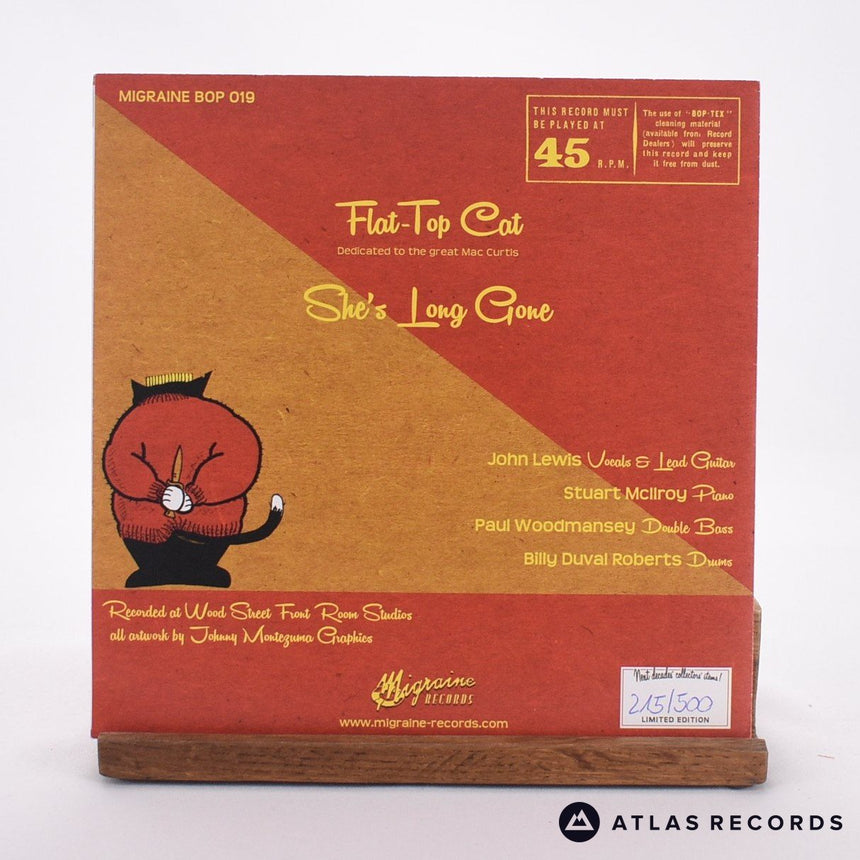 John Lewis Rock'N'Roll Trio - Flat-Top Cat - 7" Vinyl Record - NM/NM