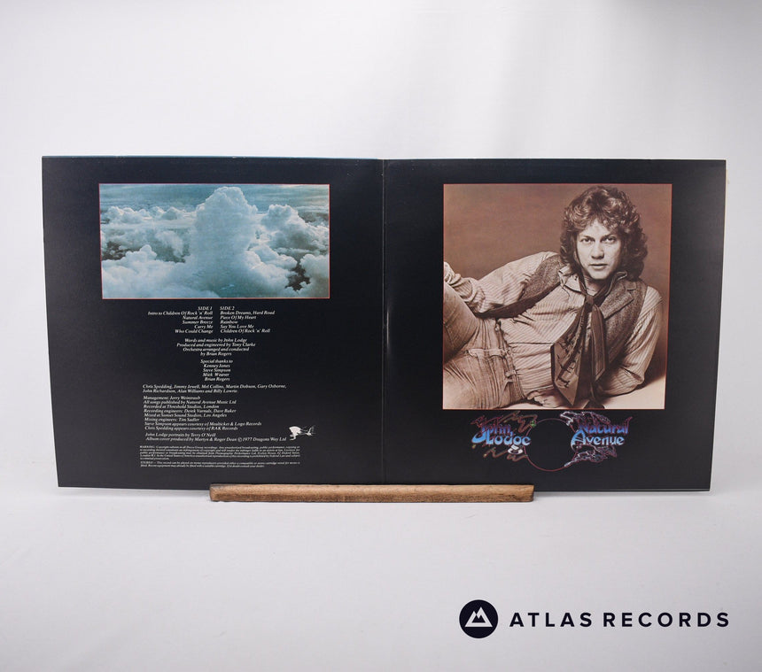 John Lodge - Natural Avenue - LP Vinyl Record - EX/EX