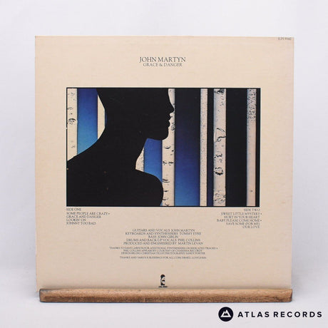 John Martyn - Grace & Danger - A-2 B-2 LP Vinyl Record - VG+/EX