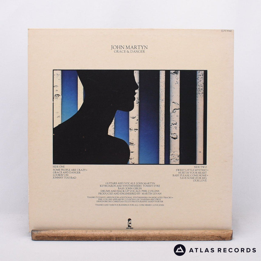 John Martyn - Grace & Danger - A-2 B-2 LP Vinyl Record - VG+/EX