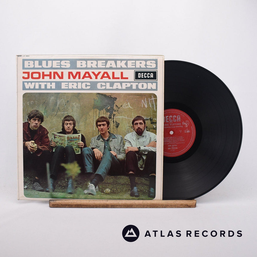 John Mayall Blues Breakers LP Vinyl Record - Front Cover & Record