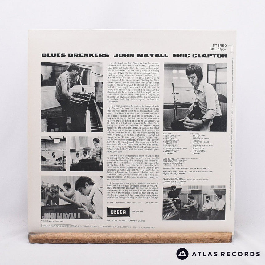 John Mayall - Blues Breakers - Reissue LP Vinyl Record - EX/EX