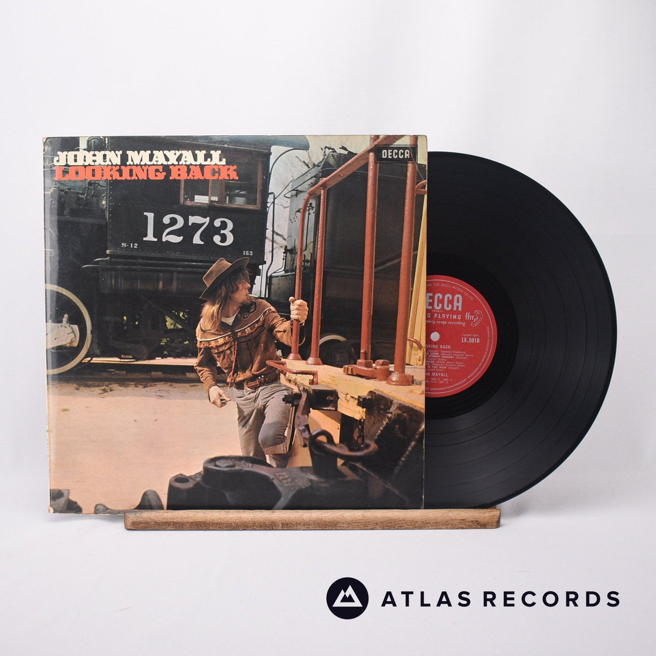 John Mayall Looking Back LP Vinyl Record - Front Cover & Record