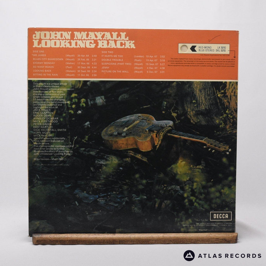 John Mayall - Looking Back - Mono Gatefold P-1A P-1A LP Vinyl Record - VG+/VG+