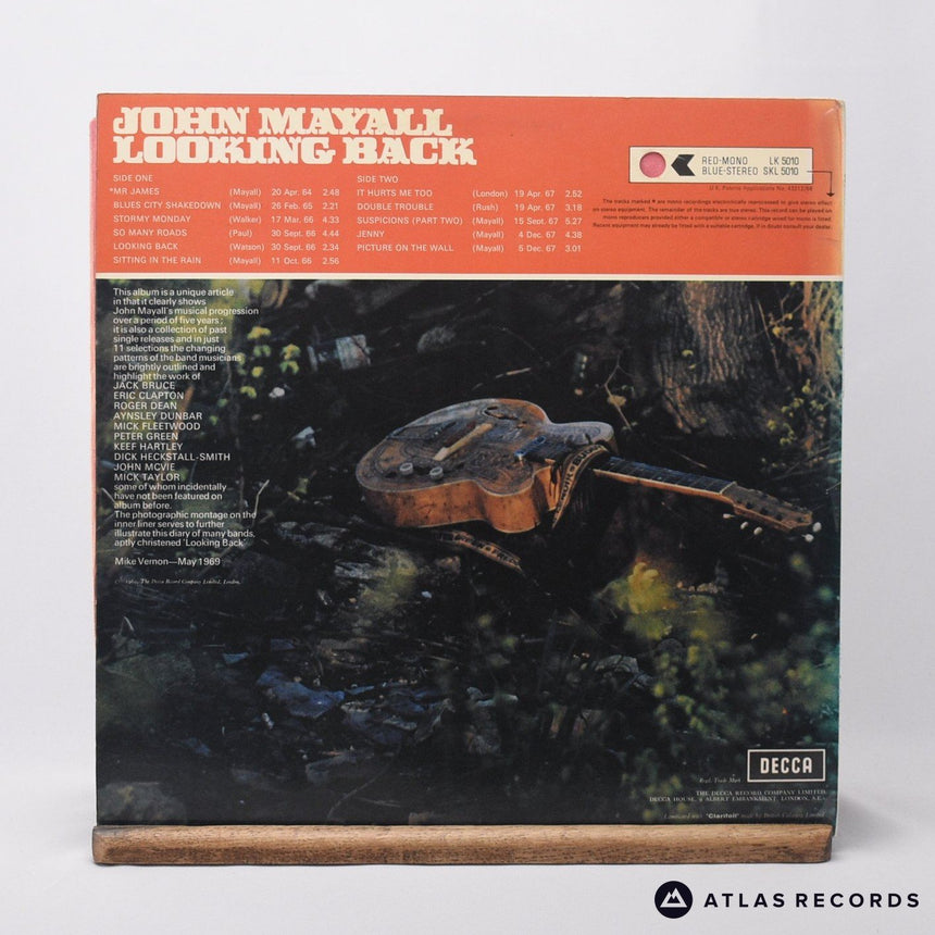 John Mayall - Looking Back - Mono Gatefold LP Vinyl Record - VG+/VG+