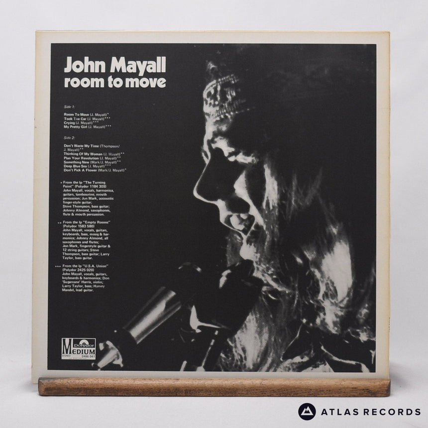 John Mayall - Room To Move - S1 S2 LP Vinyl Record - EX/VG+