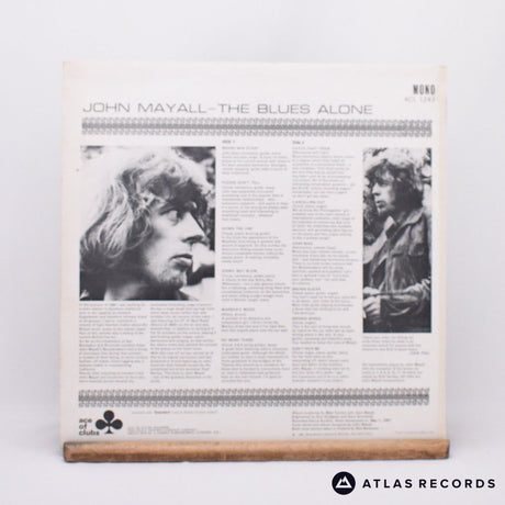 John Mayall - The Blues Alone - Mono -1 -1 LP Vinyl Record - EX/EX