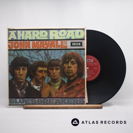 John Mayall & The Bluesbreakers A Hard Road LP Vinyl Record - Front Cover & Record