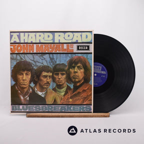 John Mayall & The Bluesbreakers A Hard Road LP Vinyl Record - Front Cover & Record