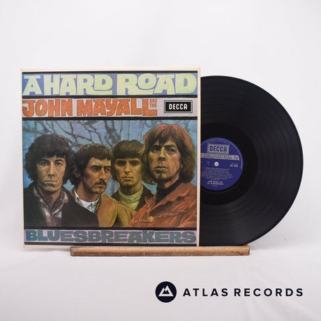 John Mayall & The Bluesbreakers A Hard Road LP Vinyl Record - Front Cover & Record