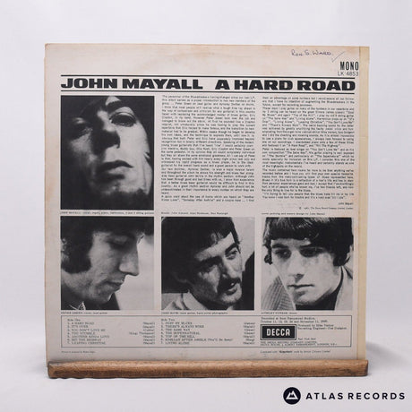 John Mayall & The Bluesbreakers - A Hard Road - Mono LP Vinyl Record - VG+/VG+