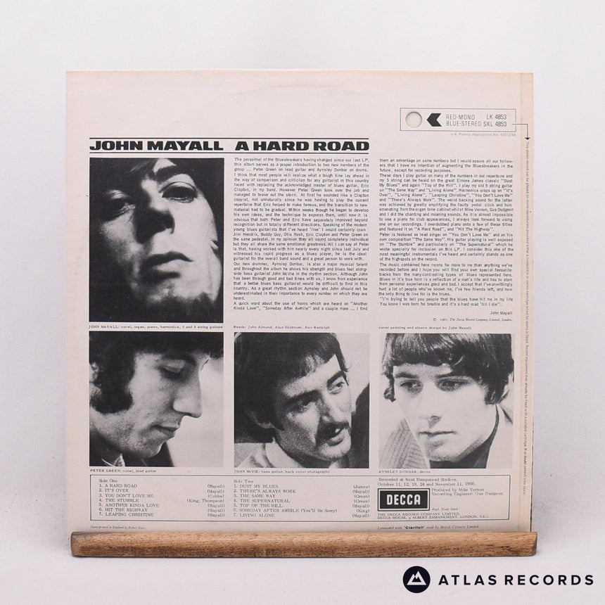 John Mayall & The Bluesbreakers - A Hard Road - 2W 2W LP Vinyl Record - VG+/NM