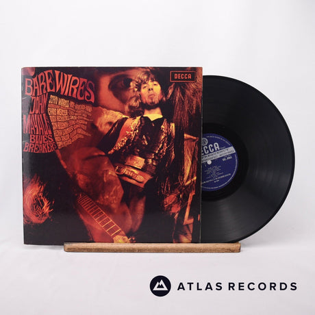 John Mayall & The Bluesbreakers Bare Wires LP Vinyl Record - Front Cover & Record