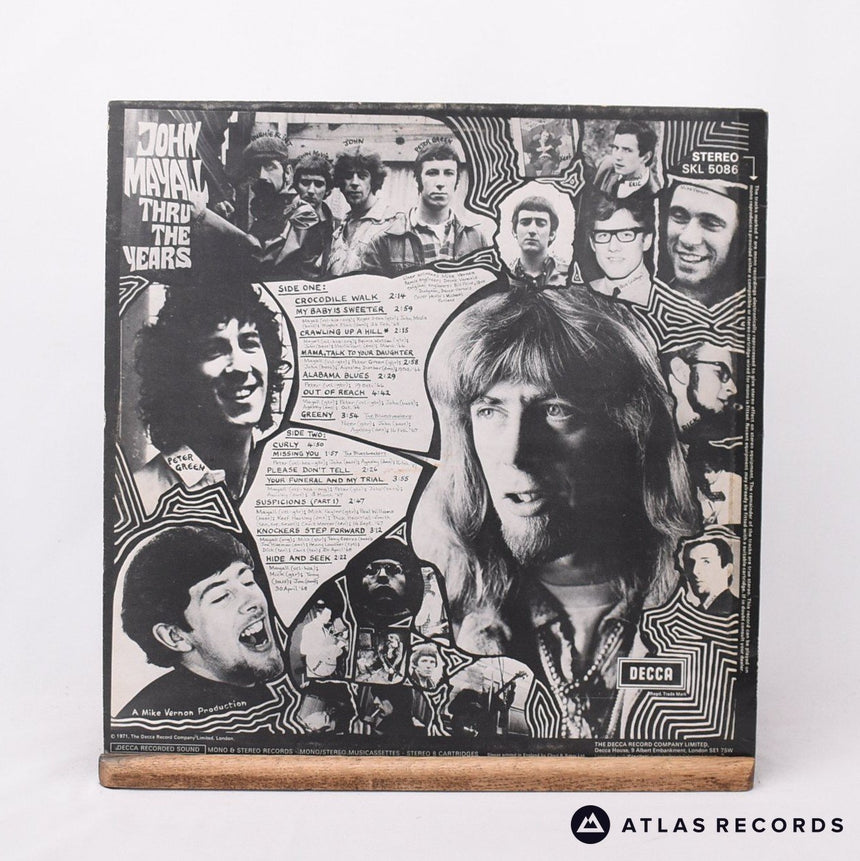 John Mayall - Thru The Years - LP Vinyl Record - VG+/VG+