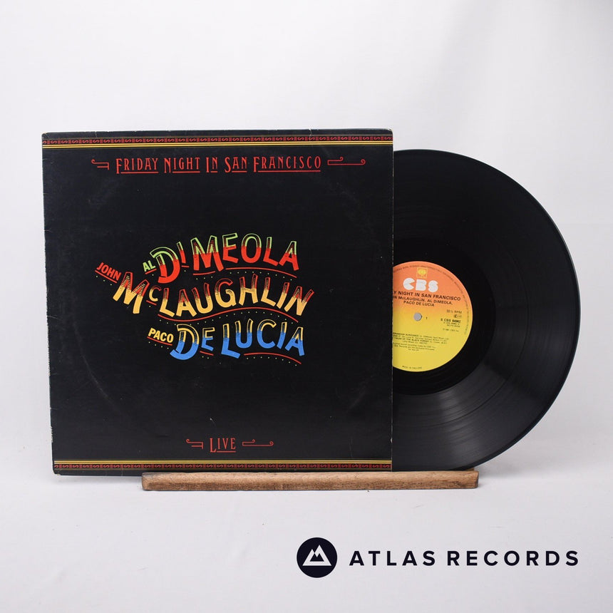 John McLaughlin Friday Night In San Francisco LP Vinyl Record - Front Cover & Record