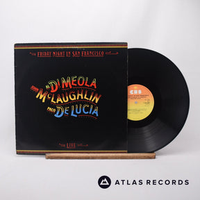 John McLaughlin Friday Night In San Francisco LP Vinyl Record - Front Cover & Record