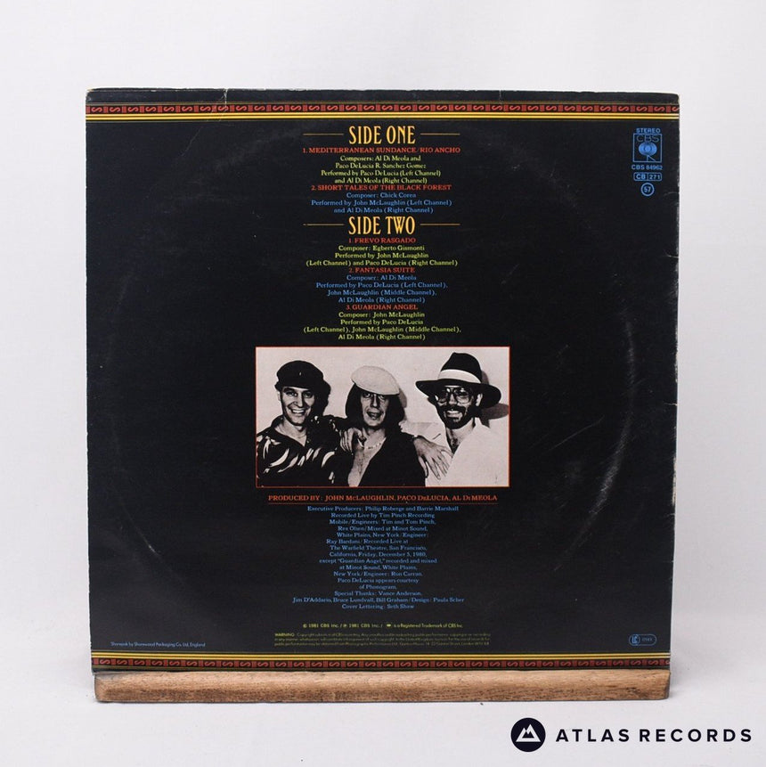 John McLaughlin - Friday Night In San Francisco - LP Vinyl Record - VG+/VG+