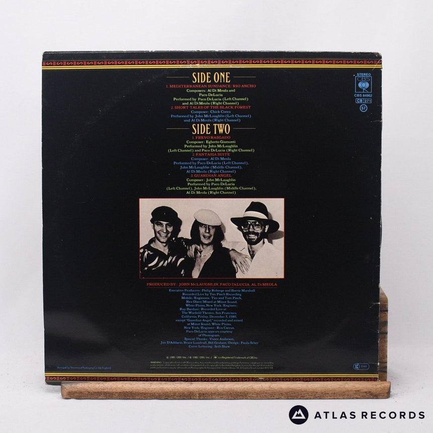 John McLaughlin - Friday Night In San Francisco - LP Vinyl Record - VG/VG+