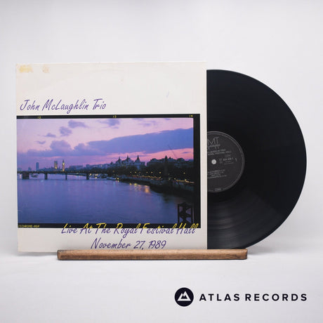 John McLaughlin Trio Live At The Royal Festival Hall LP Vinyl Record - Front Cover & Record
