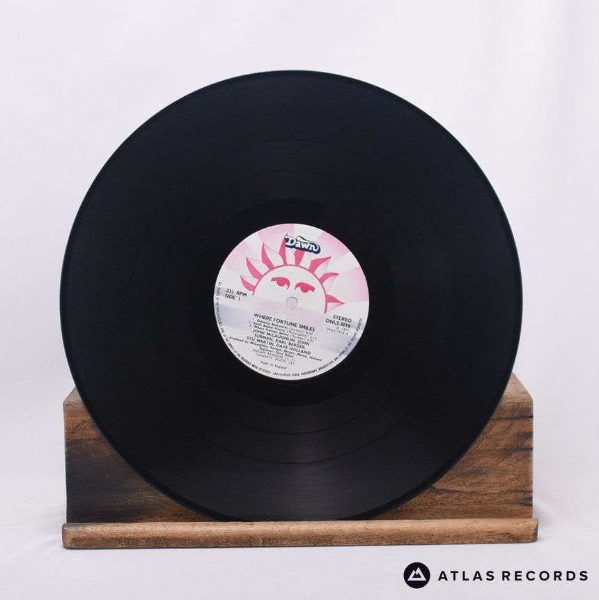 John McLaughlin - Where Fortune Smiles - A-1 B-1 LP Vinyl Record - EX/VG+