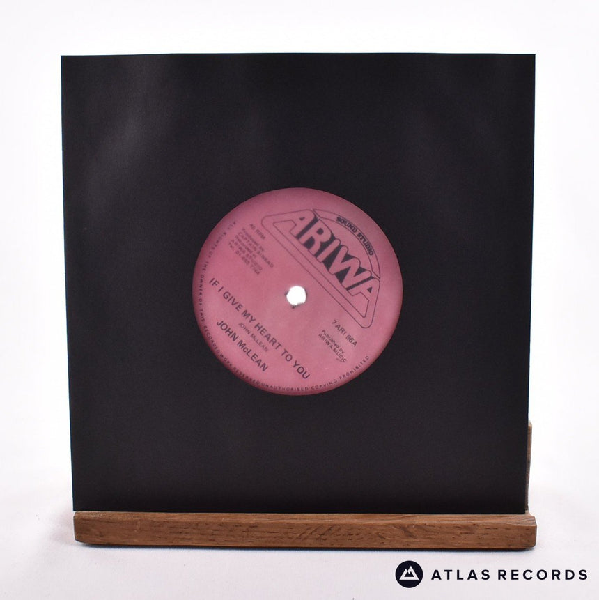 John McLean - If I Give My Heart To You - 7" Vinyl Record - EX