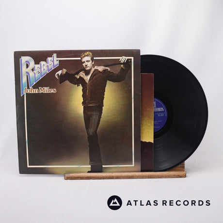 John Miles Rebel LP Vinyl Record - Front Cover & Record